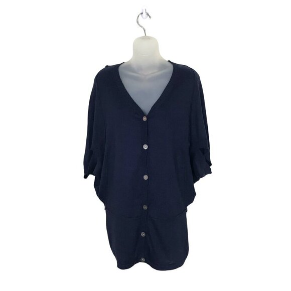 Marni Navy Blue Extra Long Cardigan Size L (40) - Picture 1 of 8